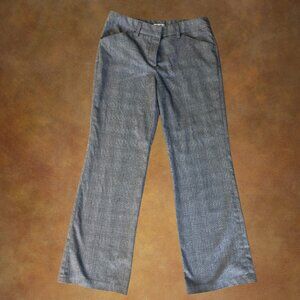 Dalia Collection Petite Glen Plaid Dress Pants Women’s 6P Career Work Trousers